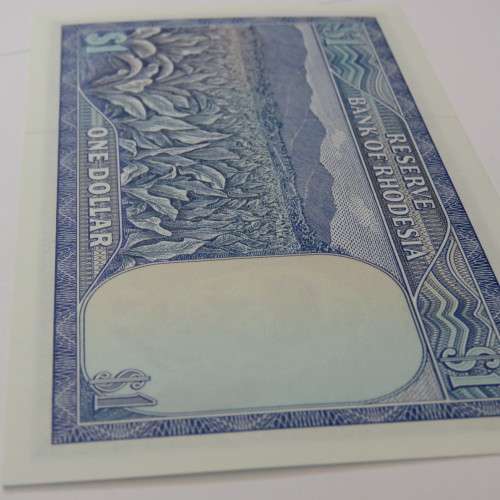 Reserve Bank of Rhodesia One Dollar 18 April 1978 Crisp Uncirculated