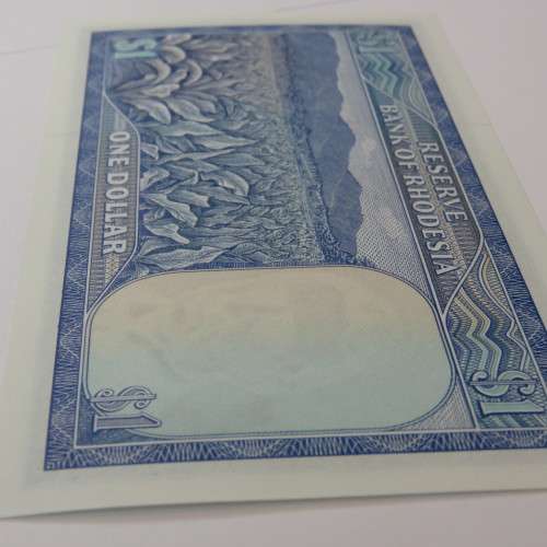 Reserve Bank of Rhodesia One dollar 18 April 1978 Crisp uncirculated