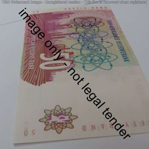 Mboweni First Issue pair of uncirculated R50 notes with consecutive numbers