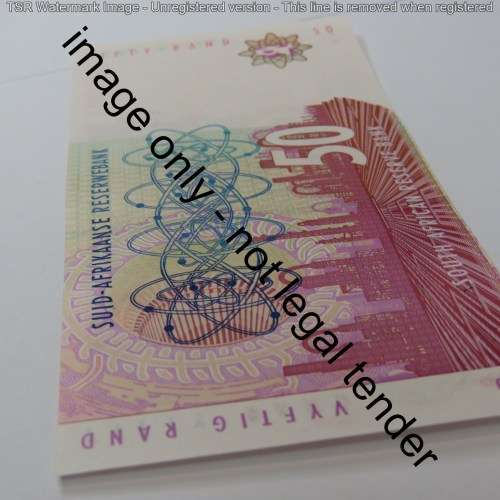 Mboweni First Issue pair of uncirculated R50 notes with consecutive numbers