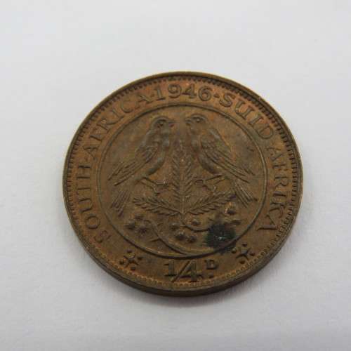 South Africa 1946 farthing AU+