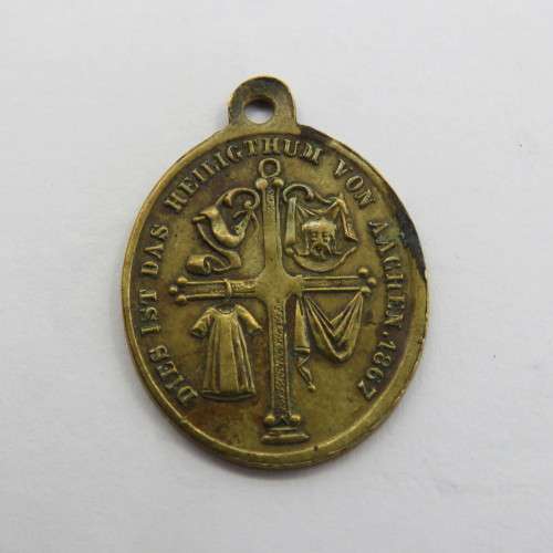Carolus Magnus of AACHEN medallion