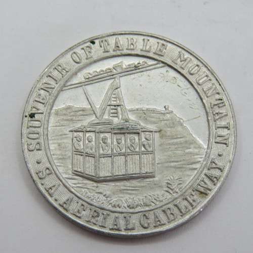 Table Mountain Aluminum medallion - excellent condition