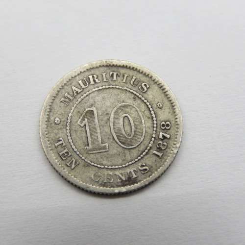 Mauritius 1878 Ten cents