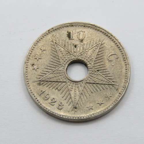 Belgian Congo 1928/5 Ten Centimes