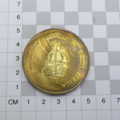 Sterling silver medallion Transvaal Independence 1852