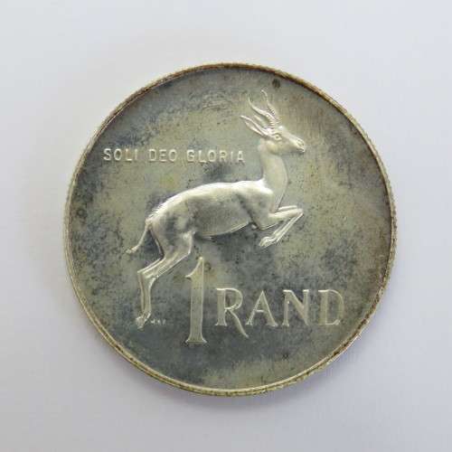 1977 South Africa proof silver R1 - Top Quality