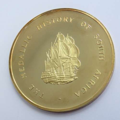Sterling silver medallion - Peace of Vereeniging - Boer War 1902