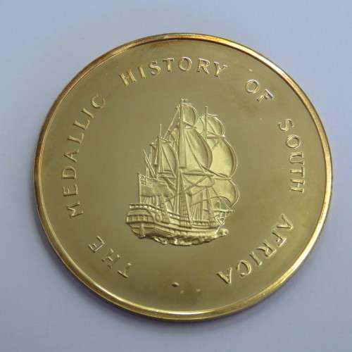 Sterling silver medallion - Peace of Vereeniging - Boer War 1902