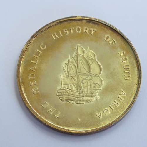 Sterling silver medallion - Battle of Blood River 1838