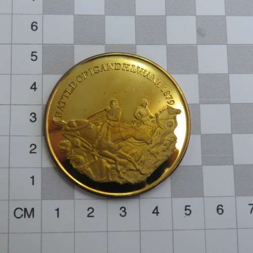 Sterling silver medallion - Battle of Isandhlwana 1879