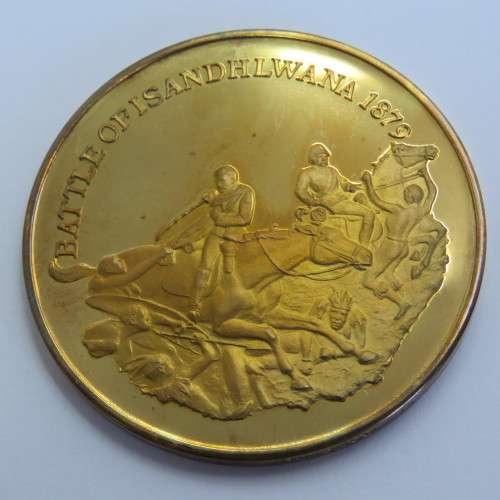 Sterling silver medallion - Battle of Isandhlwana 1879