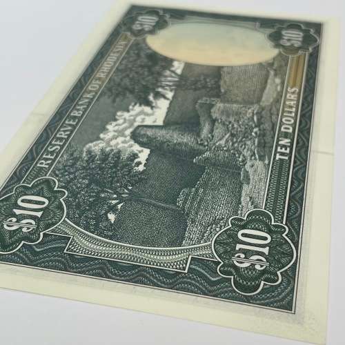 Reserve Bank of Rhodesia Ten Dollars 19 November 1975 uncirculated and top quality