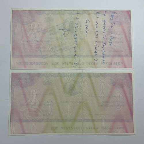 Zimbabwe 2003 Travellers Cheques