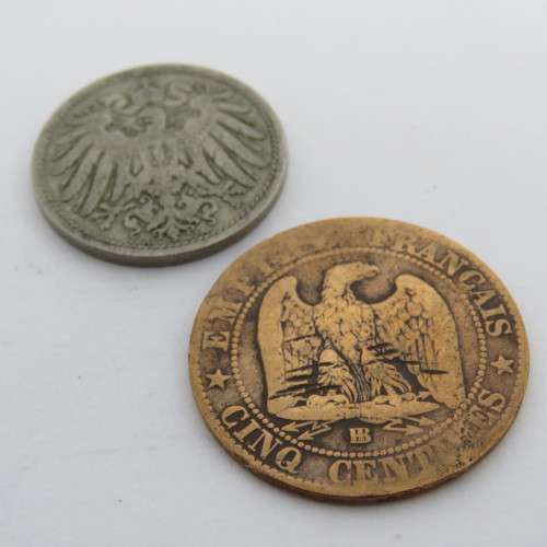 Lot of 8 coins - all older than 100 years