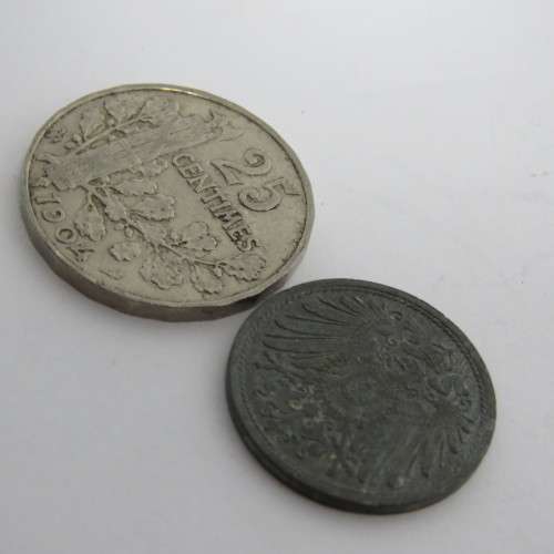 Lot of 8 coins - all older than 100 years