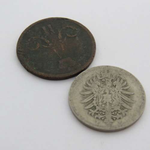 Lot of 8 coins - all older than 100 years