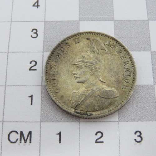 German East Africa 1904 A half rupie AU with mint lustre