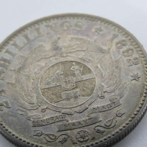 ZAR Paul Kruger 1892 Two and a half Shilling