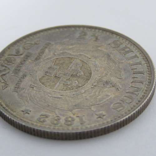 ZAR Paul Kruger 1892 Two and a half Shilling
