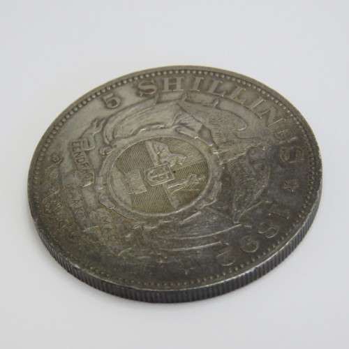 1892 ZAR single shaft Paul Kruger Crown XF+ - Excellent coin