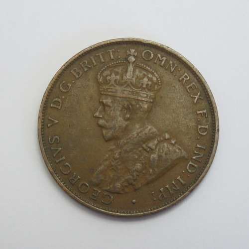 1934 Australia penny VF+