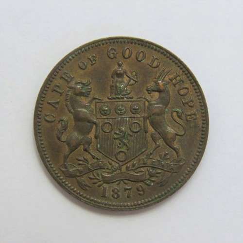 1879 JW Irwin Cape Town Tea Merchant and Grocer token - Excellent condition