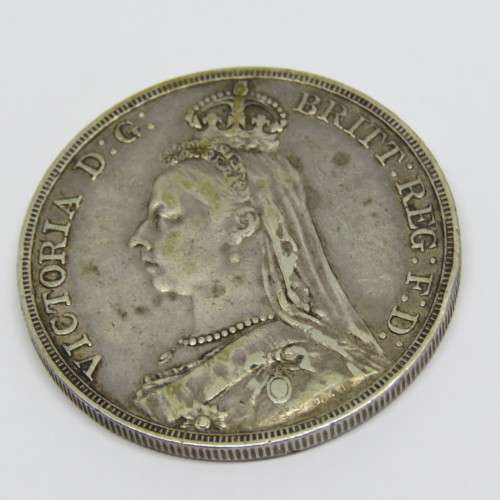1892 Great Britain Victoria silver crown