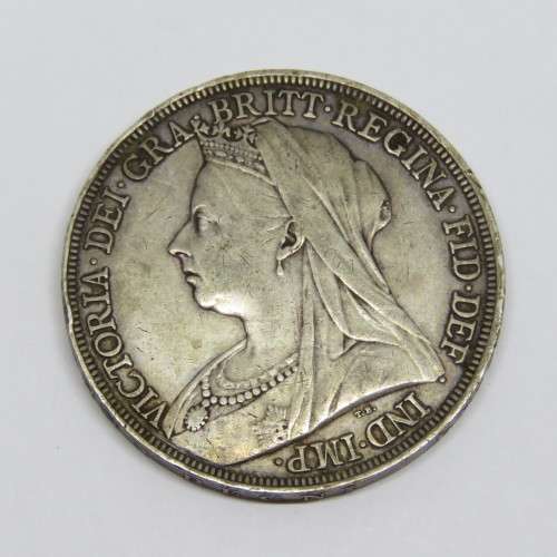 1895 Great Britain Victoria LV111 Crown - VF+