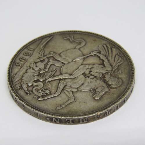1895 Great Britain Victoria LV111 Crown - VF+