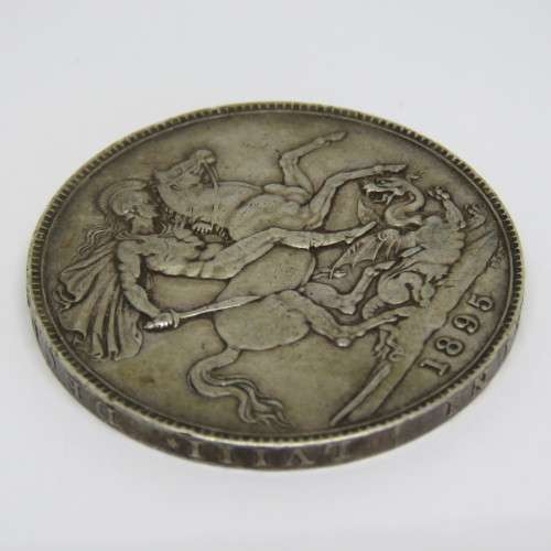 1895 Great Britain Victoria LV111 Crown - VF+