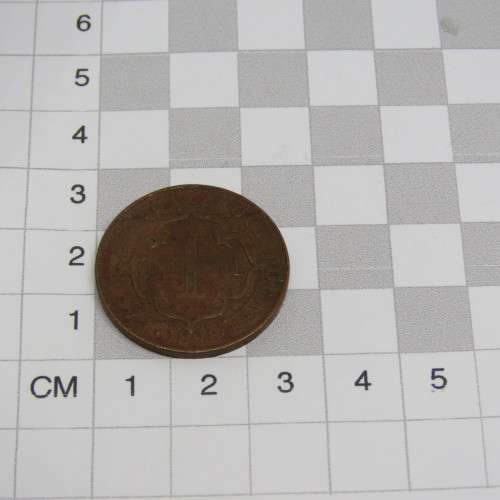 1898 East Africa Protectorate Bronze 1 Pice AU