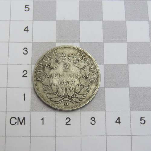 1856 France silver 2 Francs