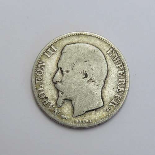 1856 France silver 2 Francs