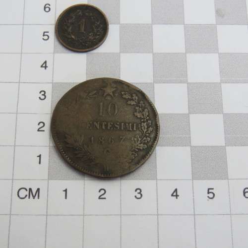 Lot of 5 old coins - Each one over 100 years old