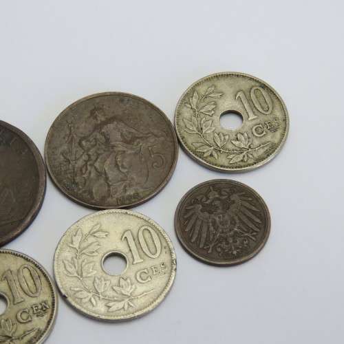 Lot of 6 coins each one over 100 years old