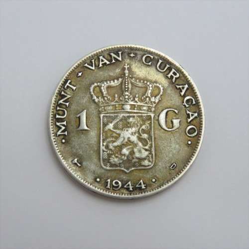 1944 Curacao silver 1 Gulden