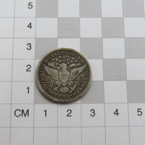 1897 USA Barber Quarter
