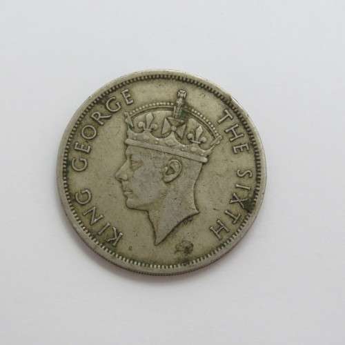 1951 Southern Rhodesia half crown XF