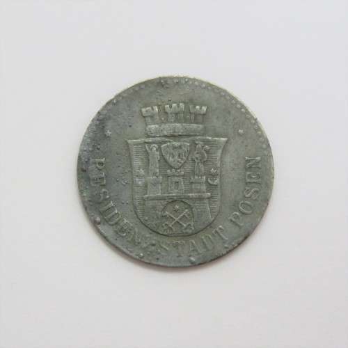 1917 Germany Geldersatzmarke - 10 Pfennig
