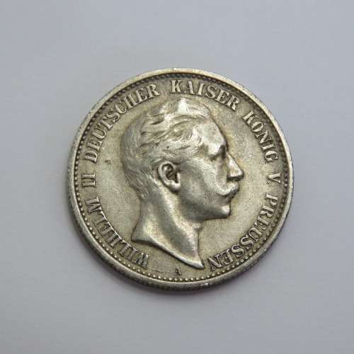 1907 Germany Prussia 2 Mark VF