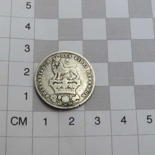 1826 Great Britain George 3 shilling