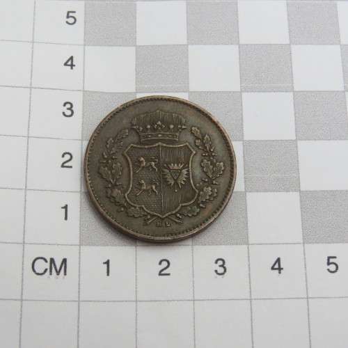 1850 German States Schleswig - Holstein Sechsling XF+