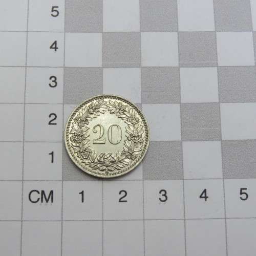 1926 Switzerland AU 20 rappen
