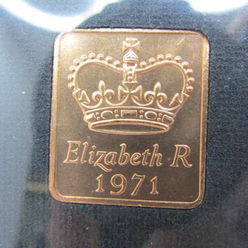 1971 Great Britain and Northern Ireland proof coinage