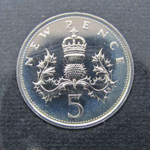 1971 Great Britain and Northern Ireland proof coinage