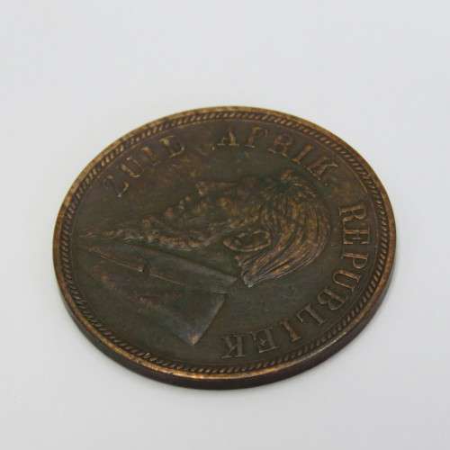 1892 ZAR Kruger Penny XF details
