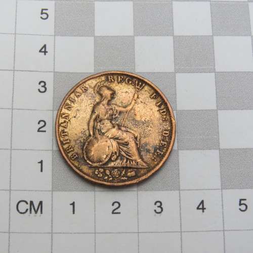 1856 Great Britain Penny - Well used