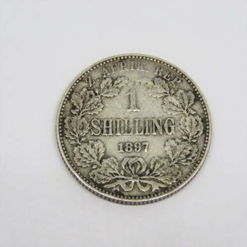 1897 ZAR Kruger shilling VF