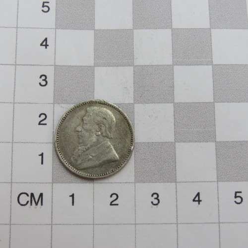 1896 ZAR Kruger sixpence